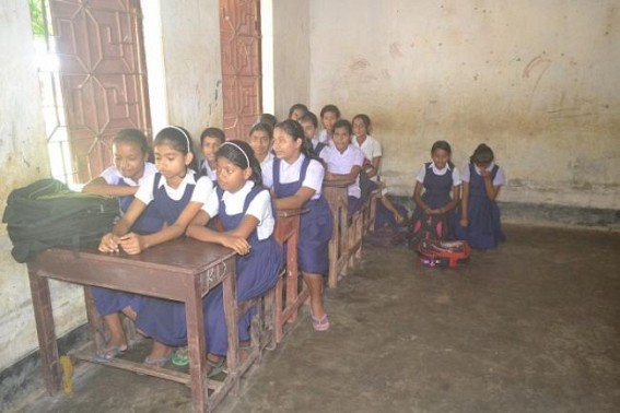 Tripura scores the least percentage in attendance for school students in counrty